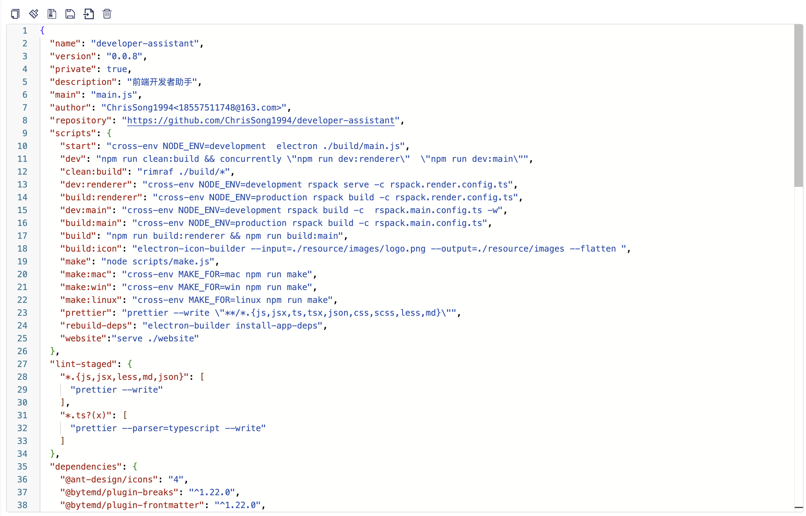 json